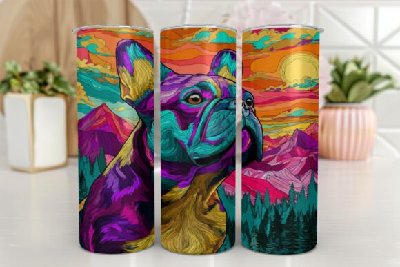Bulldog Dog Mom Tumbler Wrap PNG Review