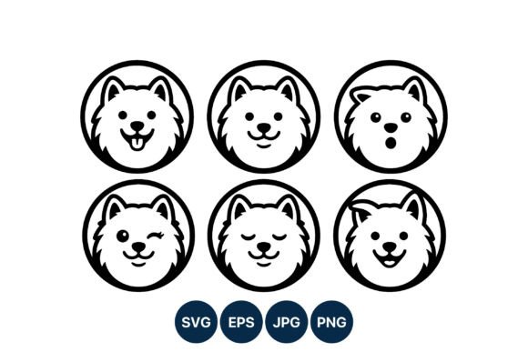 Cute Dog Faces Vector Art Review