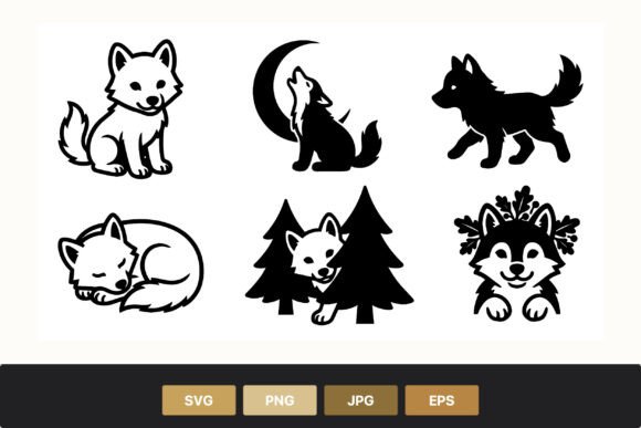 Cute Husky Dog Icons Review