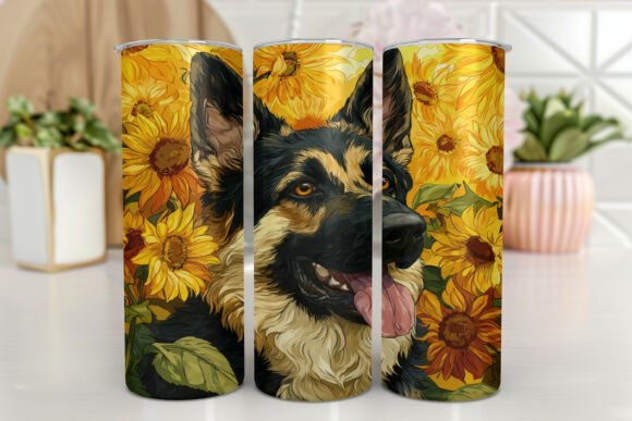 Dog German Shepherd Tumbler Wrap 20 Oz Review
