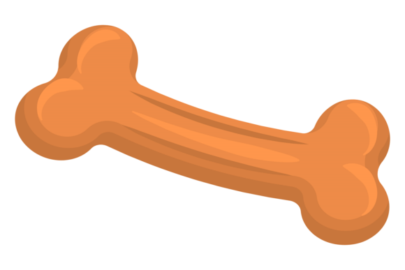 Dog Treat Bone Shape Cartoon Icon Review