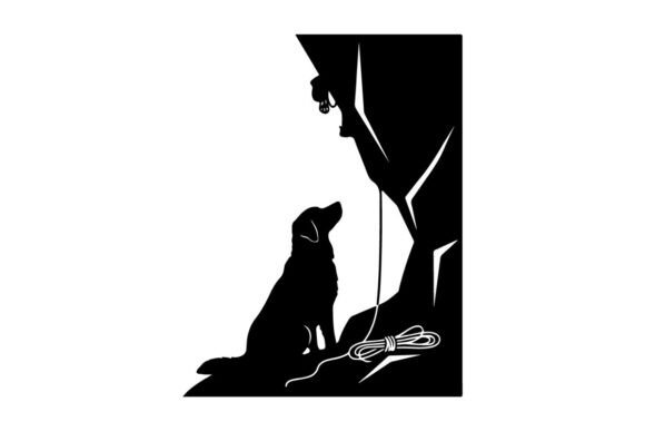 Embroidery Design Review: Dog Sitting Beside Climbing Rope and Har