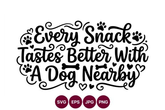 Every Snack Tastes Better with Dog Embroidery Design Review