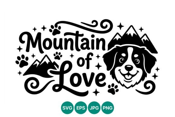Mountain of Love Dog Paw Vector Review