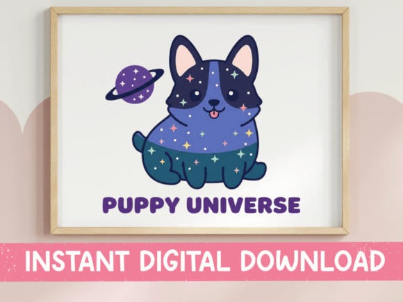 Puppy Universe SVG