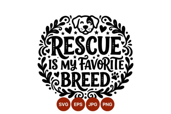 Rescue Is My Favorite Breed Embroidery Design Review