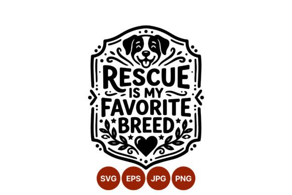 Rescue My Favorite Dog Breed Vector Review
